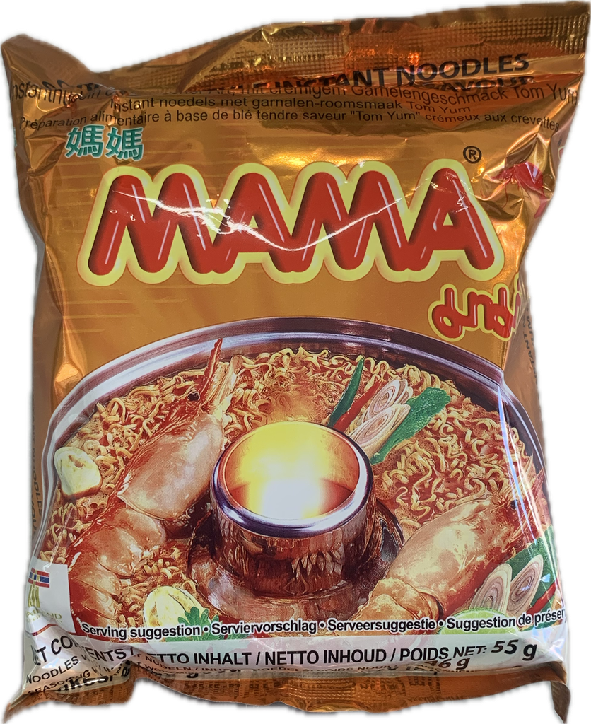 [7652-11] MAMA Nouilles Inst. Crevette Crème 90 GR