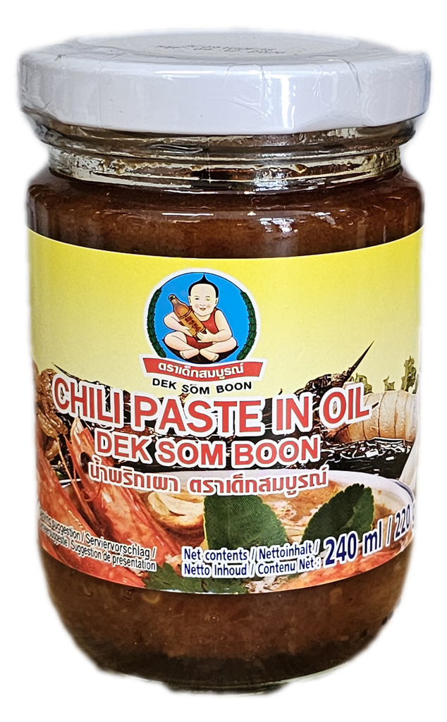 [8689] HEALTHY BOY Pâte De Piment A L'Huile 220GR