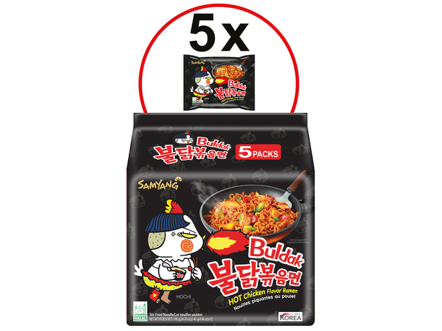 [9240] SAMYANG Nouilles Inst. Hot Poulet Buldak 140GR