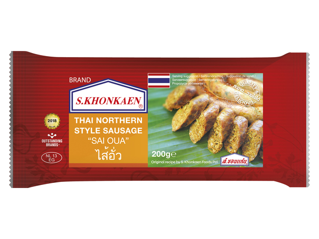 [1819] S.KHONKAEN Saucisse Thailandaise Sai Oua 200GR