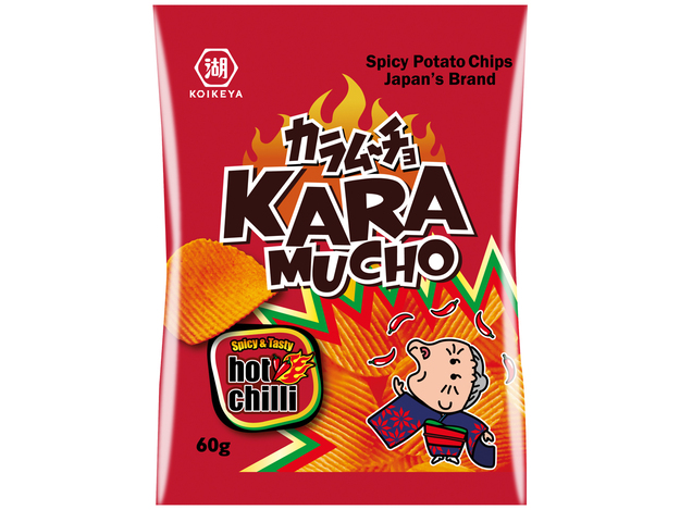 KOIKEYA Chips Kara mucho Goût Piment 60GR