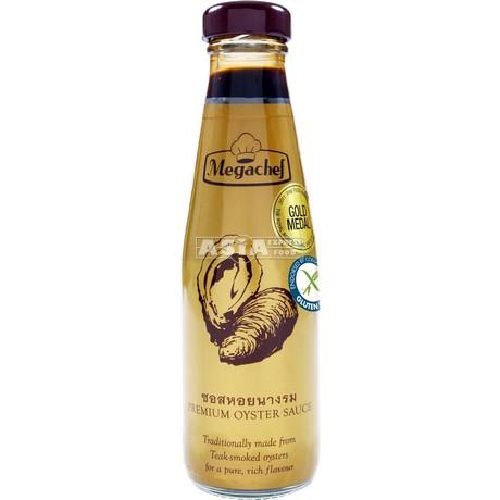 MEGACHEF Sauce Aux Huîtres Premium Sans Gluten 230ML 