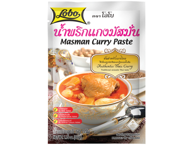 LOBO Pâte De Curry Massaman 50GR 