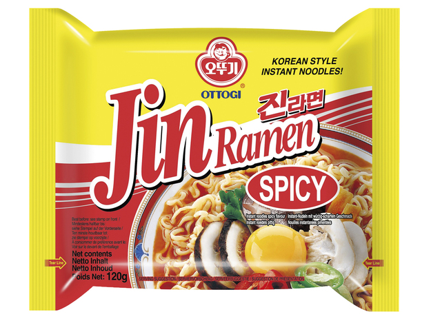 OTTOGI Nouilles Ins. Jin Ramen Piquantes 120GR