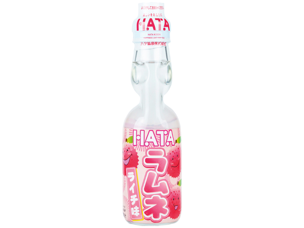 Hata Kosen Boissons Ramune Litchi  200 ML 