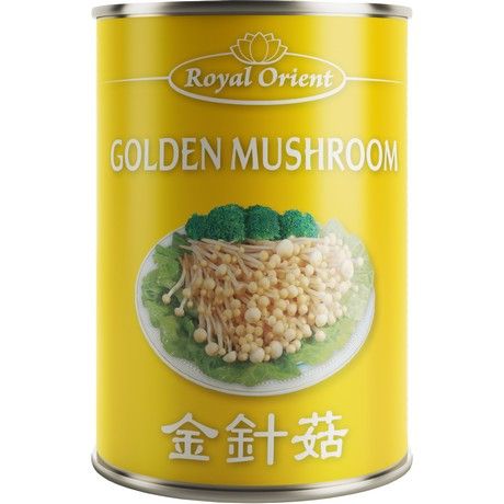 [465-2] ROYAL ORIENT  Champignons Or 425 G