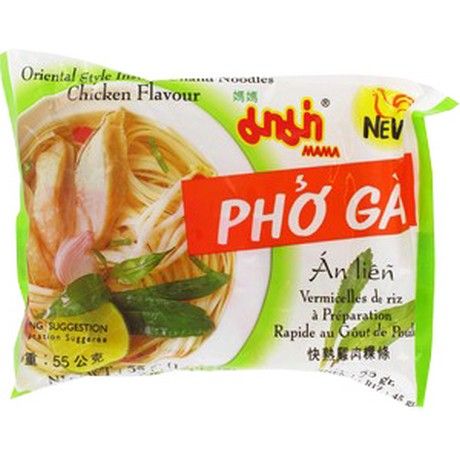 [7720-0] MAMA Nouilles De Riz Inst. Goût Poulet 55GR