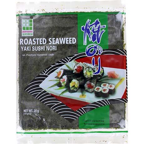 JHFOODS Algues Nori Pour Sushi 28GR