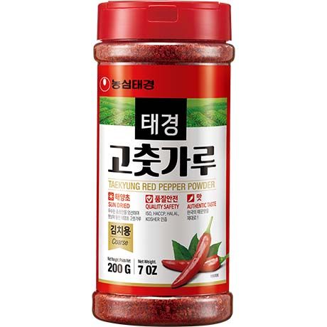[9144-12] TAEKYUNG Poudre de Piment Rouge Moulu Gros 200GR