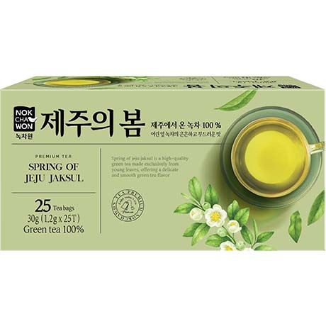 [3966-03] NOKCHAWON  Thé Vert Spring of Jeju Jaksul 