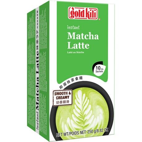 [6069-1] GOLD KILI  Latte au Matcha Instantanée 10x25GR