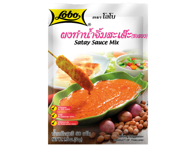 [16805] LOBO Pâte D'Epices Cacahuète Saté 50GR