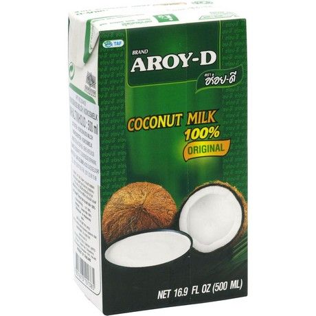 [6035] AROY-D Lait De Coco UHT 17,5% MG 500ML