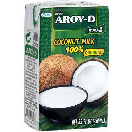 AROY-D Lait De Coco UHT 17,5% MG 250ML