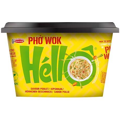 ACECOOK Nouilles Inst. Poulet Pho Wok 76GR