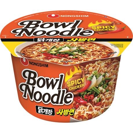 [7689-30] NONGSHIM Nouilles Inst. Bowl Poulet 100GR