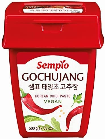 SEMPIO Pâtes épicées poivrons rouge gochujang Vegan 250G