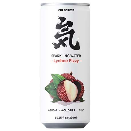 [4176-01 5110] CHI FOREST Eau Pétillante Au Litchi 330ML 