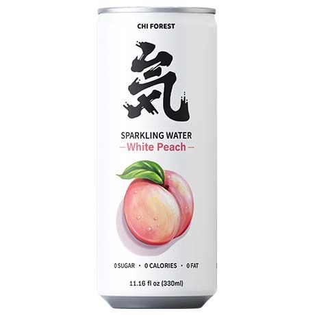 [4175-01] CHI FOREST Eau Pétillante à la Pêche 330ML  