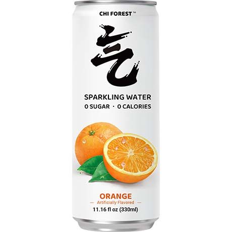 [4177-01 5114] CHI FOREST Eau Pétillante Orange 330ML  