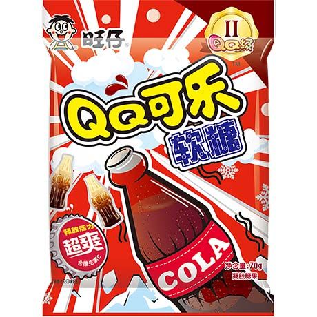 WANT WANT Gummies QQ Au Cola 70GR
