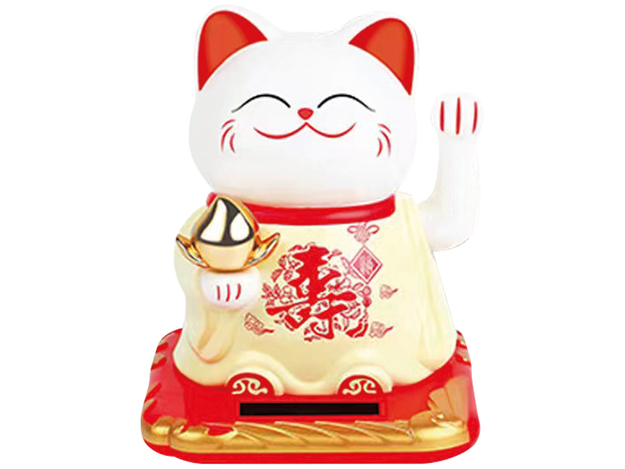 [20382] Golden Turtle Solar Lucky Cat 1 ST 