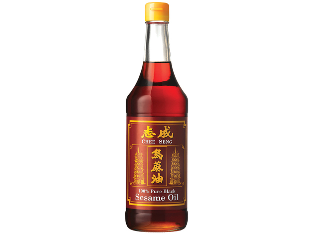 [10516] CHEE SENG Huile De Sésame Noir 650 ML 