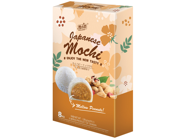 [12945] Yuki & Love Mochi Gateaux de Riz Arachide 128 G