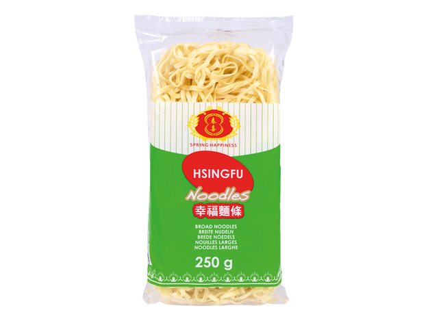[3405] Spring Happiness Nouilles Larges Cuisson Rapide Hsingfu 250 G