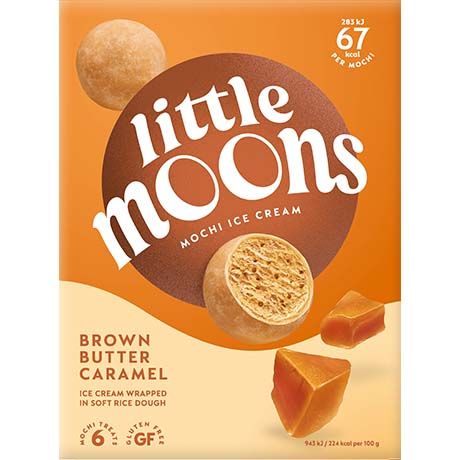 [DV7725-18] LITTLE MOONS Mochi Glacé Au Caramel Brown Butter 180GR