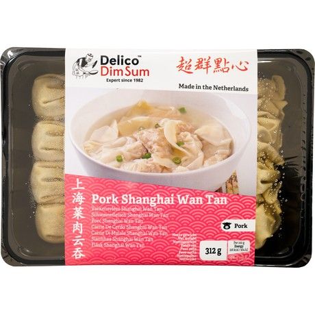 [DV1430] DELICO Wonton Porc Shanghai 24PCS 312GR