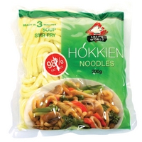[5693] CHEF'S WORLD Nouilles Hokkien 200GR