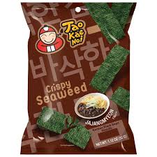 [6558] TAOKAENOI Snack D'Algues Croustillantes Jajangmyeon 32GR