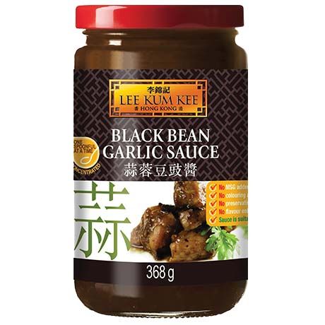 [5539 gdfkjghdkfjhg] Lee Kum Kee  Sauce Ail et Haricot Noir 368g
