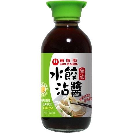 [5660] WAN JA SHAN  Sauce pour Ravioli (Sans Huile) 200ML