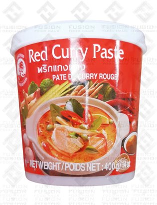 COCK Pâte de Curry Rouge 400GR