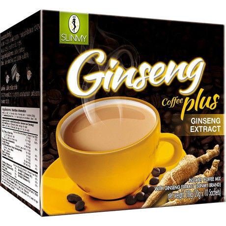 [6050-9] SLINMY Café Instant Extrait De Ginseng 200GR