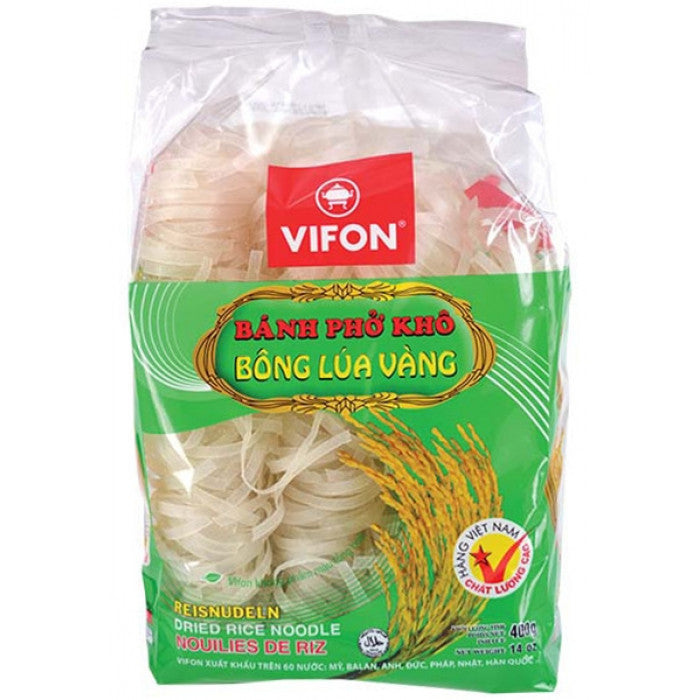 Vifon Dried Rice Noodles Banh Pho Kho 400g / 400g