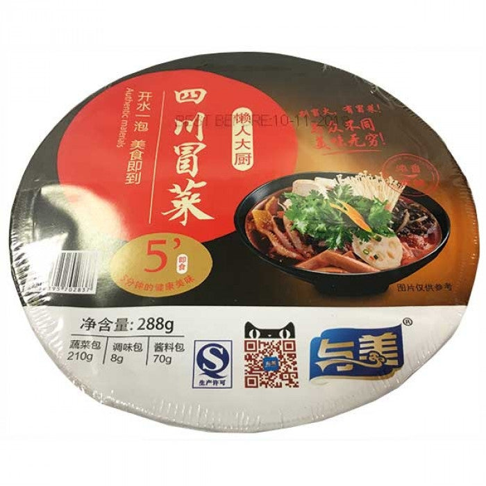 Yumei Instant Hotpot with Spicy Vegetable (with sugar and sweetener) 288g  /  （）