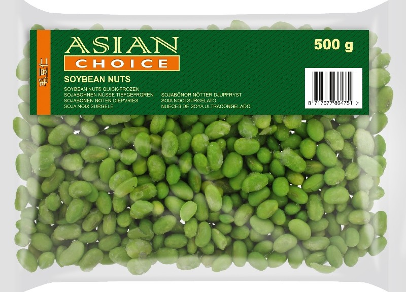 [DV0572] ASIAN CHOICE Edamame Denoyautée 500GR
