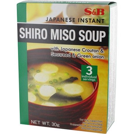 [5773-1] S&B Soupe Shiro Miso Instantanée 30GR 