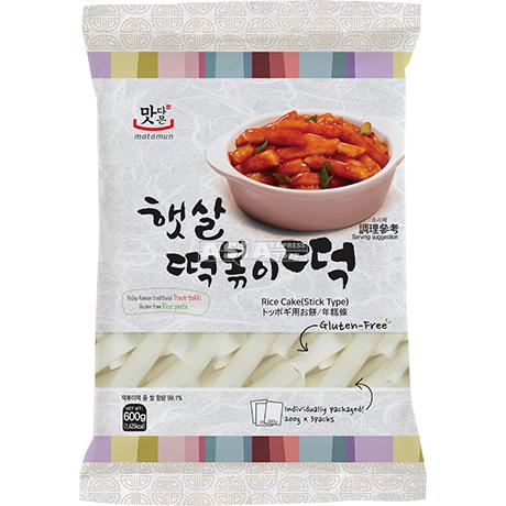 [3025-11 9304] MATAMUN Tteokbokki (Bâtons) 600GR