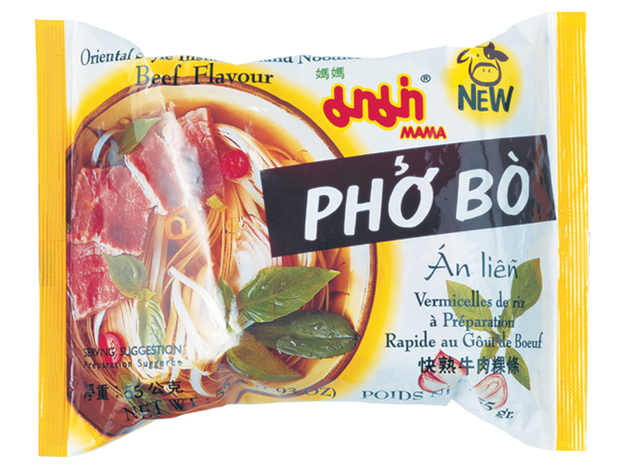[7719-0 3157] MAMA Nouilles De Riz Inst. Au Boeuf 55GR 
