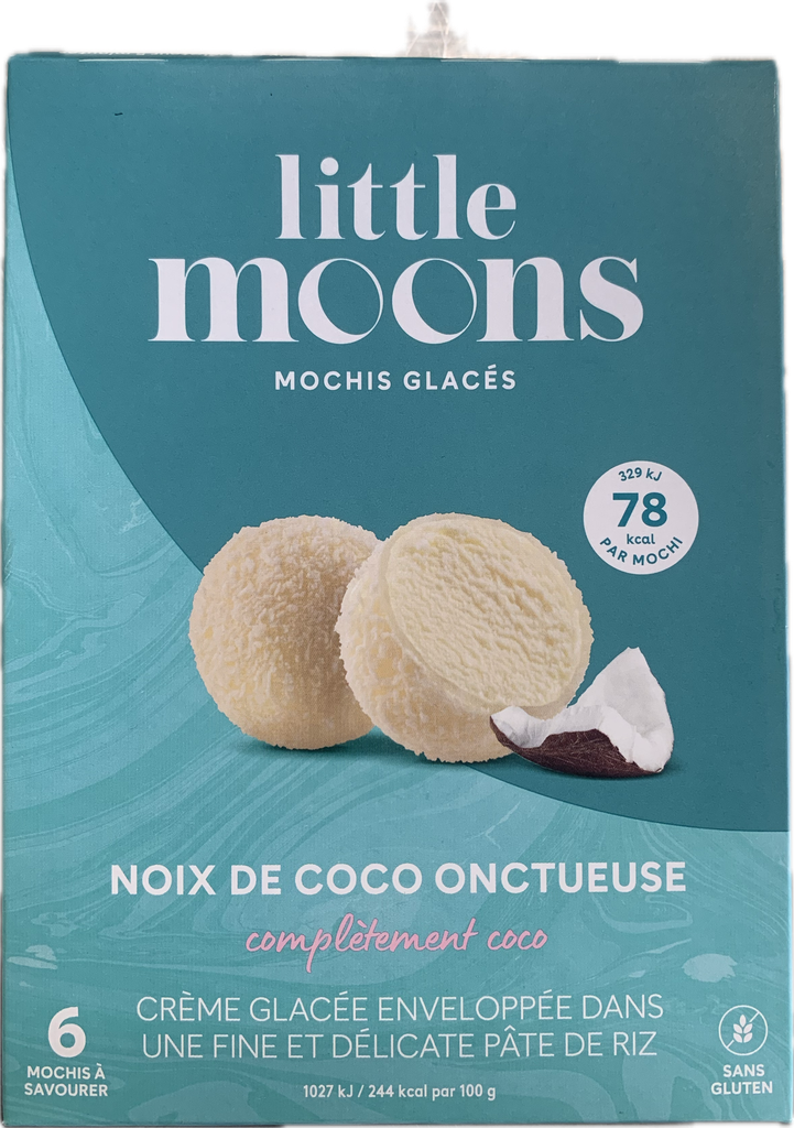 [DV7725-7 46810] LITTLE MOONS Mochi Glacé A La Noix De Coco 192GR