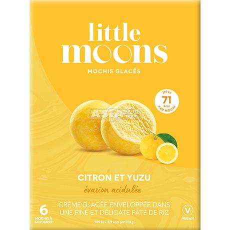 [DV7725-6 46836] LITTLE MOONS Mochis Glacé Citron Et Yuzu 192GR