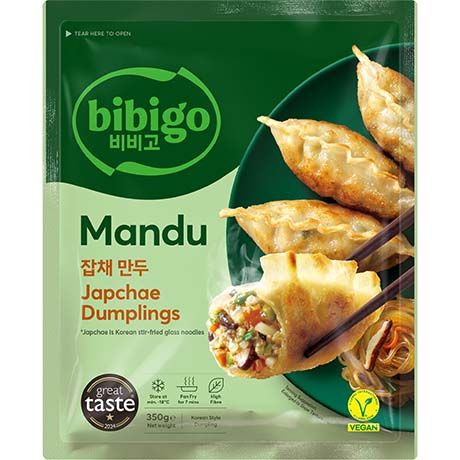 [DV1757 9565] BIBIGO Raviolis Végétaux Japchae 350GR