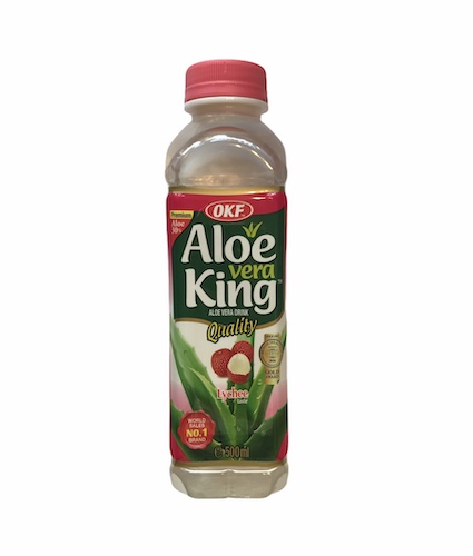 [4087-11] OKF Boisson Aloe Vera Pêche 500ml