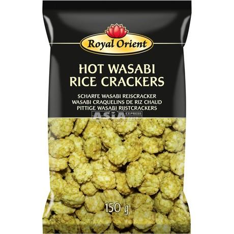 [707] ROYAL ORIENT Crackers De Riz Au Wasabi 150GR