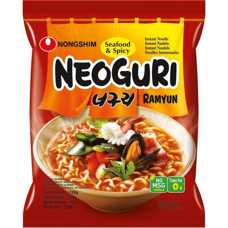[7682] NONGSHIM Nouilles Inst. Neoguri Fruits De Mer Epicées 120GR