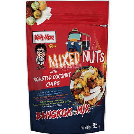 [842-70] KOH-KAE Mix De Noix Avec Chips De Noix De Coco Grillée 85GR